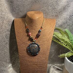Handcrafted Multicolor Beaded Necklace